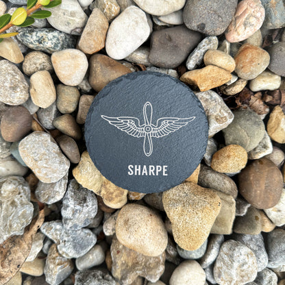 US Army Aviation slate coasters