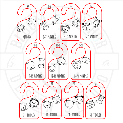 Laser File BUNDLE, SVG, Baby Birth, Mile Markers, Closet Dividers, Instant download, Glowforge ready