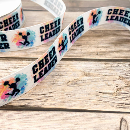 Cheerleader grosgrain ribbon by the yard - Bloom And Anchor