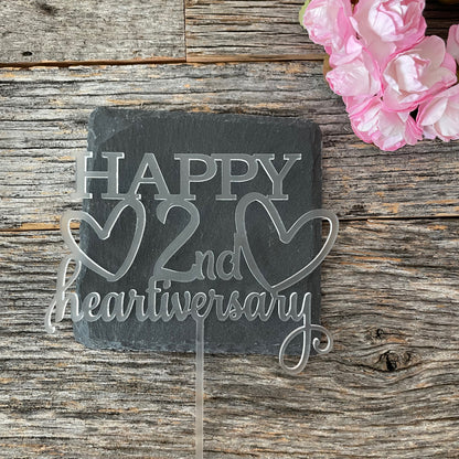 Custom Cake Topper for Heart Transplant Anniversary, Heartiversary cake topper, any year