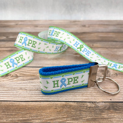 HOPE Organ donation awareness key fob, support Organ Donation, Donate Life key chain, exclusive design